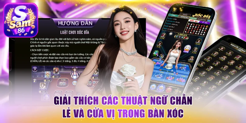Giải thích các thuật ngữ chẵn lẻ và cửa vị trong bàn xóc