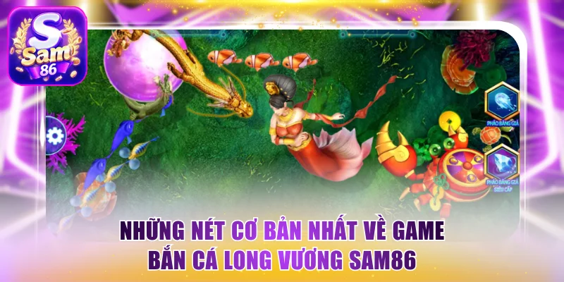 Những nét cơ bản nhất về game bắn cá Long Vương Sam86